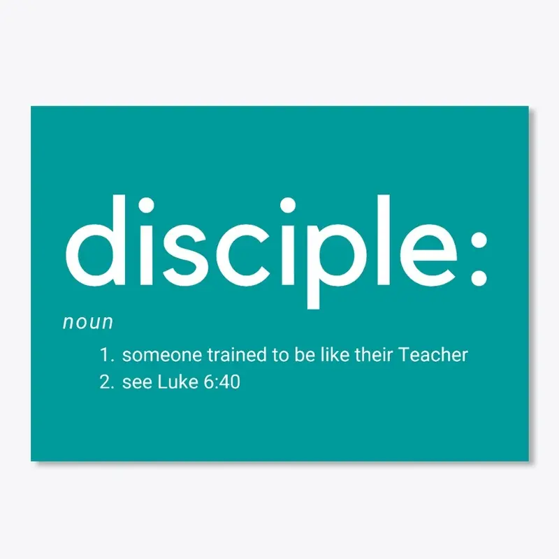 WD Disciple Sticker